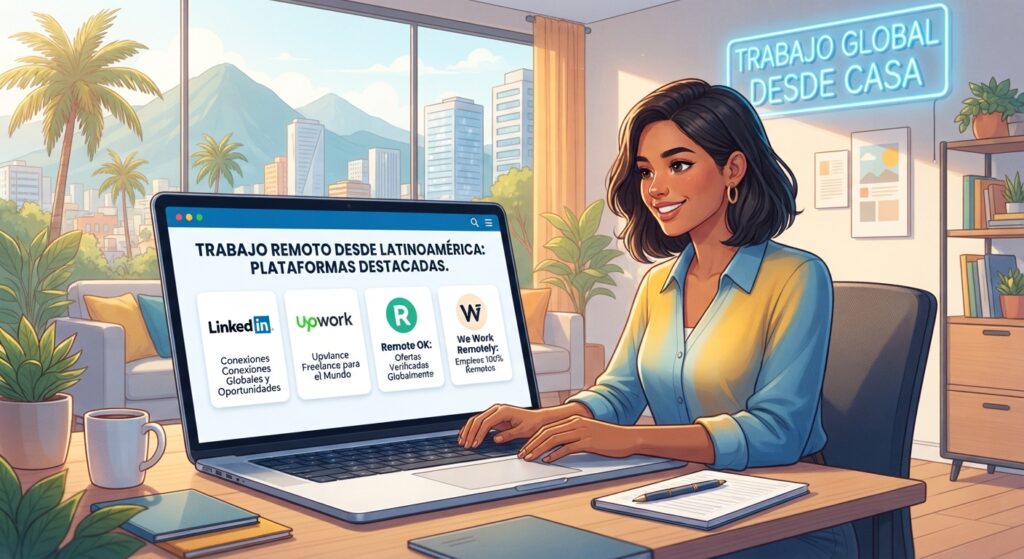 Dónde buscar trabajo remoto desde Latinoamérica: las mejores bolsas y plataformas